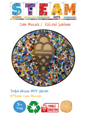 CAM MOZAİK -KÜLAH ŞABLONU