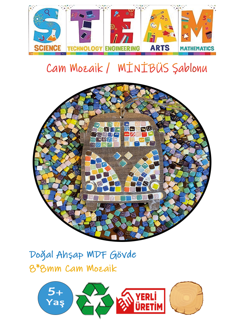 CAM MOZAİK -MİNİBÜS ŞABLONU