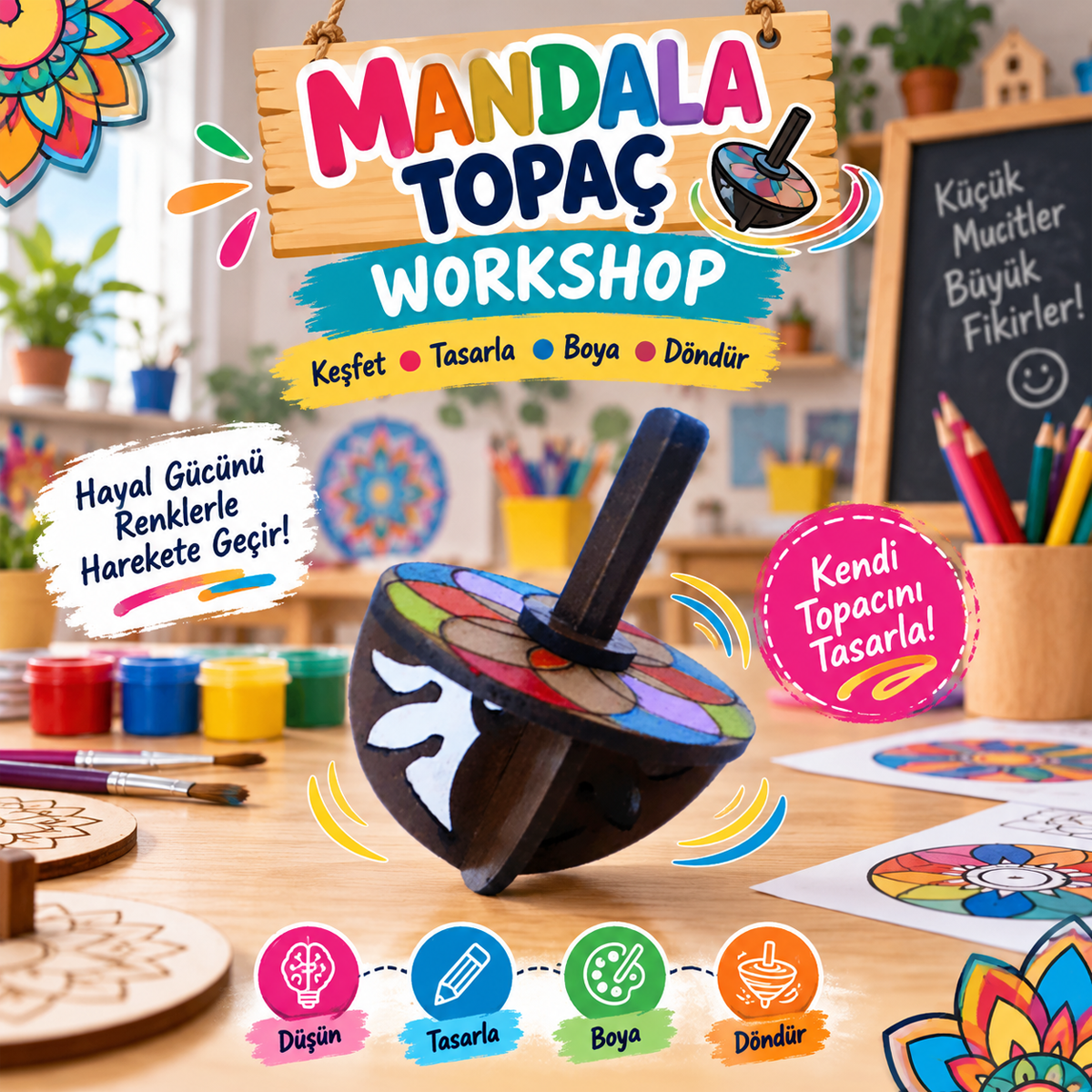 MANDALA TOPAÇ -STEM Eğitim - Görsel 2