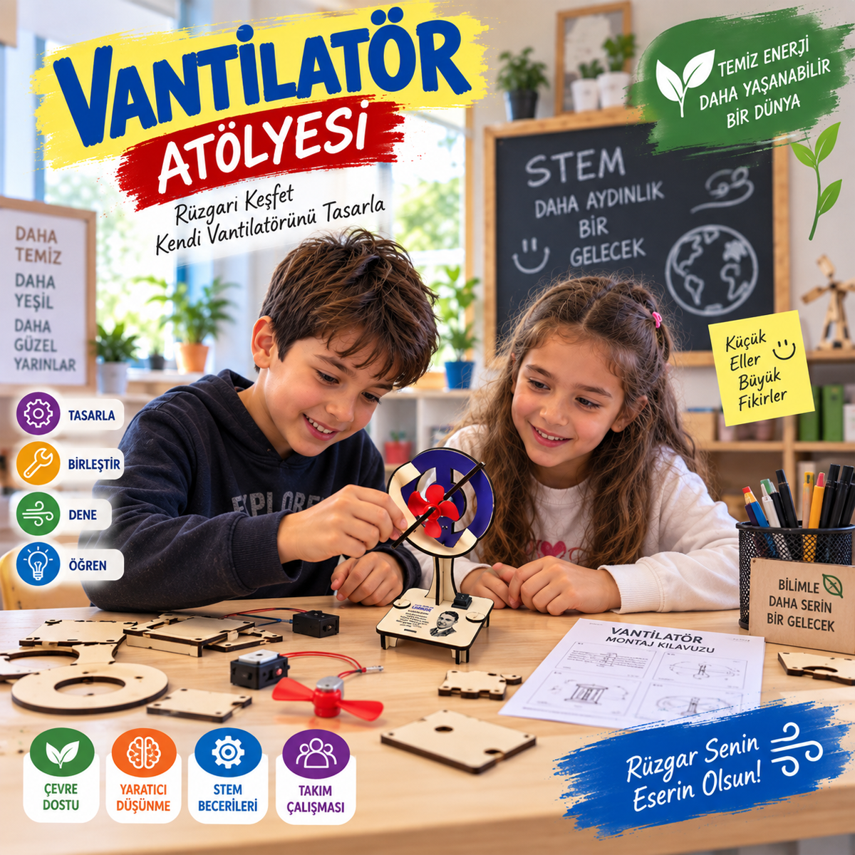 VANTİLATÖR -STEM Eğitim - Görsel 2