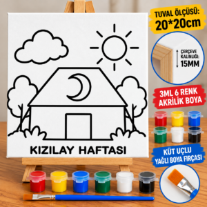 KIZILAY HAFTASI 02 TUVAL BOYAMA